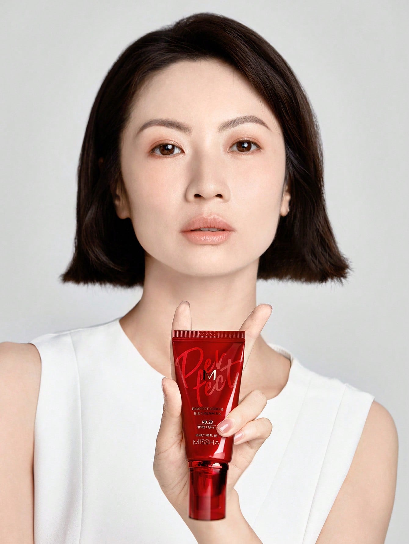 Missha M Perfect BB Cream No.23 Natural Beige Natural Coverage Skin-Nourishing Ingredients