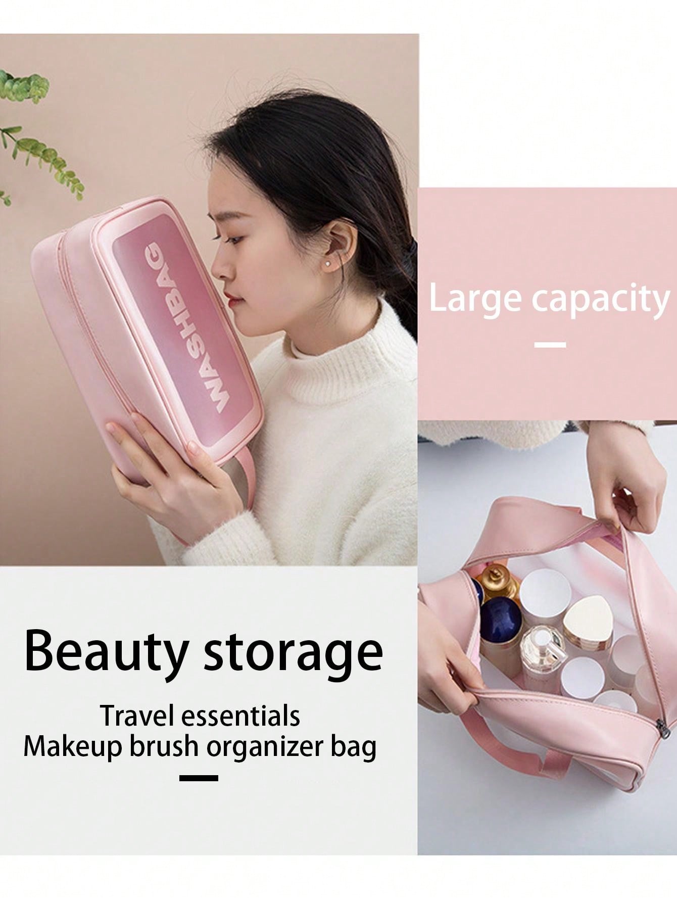 20/29pcs Makeup Brush Set Includes: 1pc Makeup Brush Holder, 20pcs Makeup Brushes, 3pcs Makeup Sponges, 1pc Headband, 2pcs Wristband, 2pcs Makeup Puffs, Makeup Brush Set, Makeup Bag, Portable Makeup Tool Kit, Suitable For Eyeshadow Palette, Liquid Eyesha