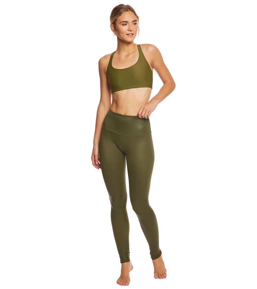 Onzie Chic Yoga Sports Bra Moss