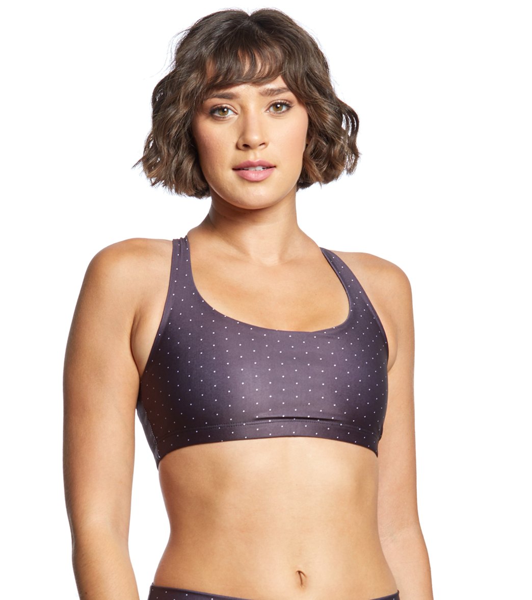 Onzie Chic Yoga Sports Bra Dots