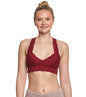 Free People Galloon Lace Racerback Bra Wine