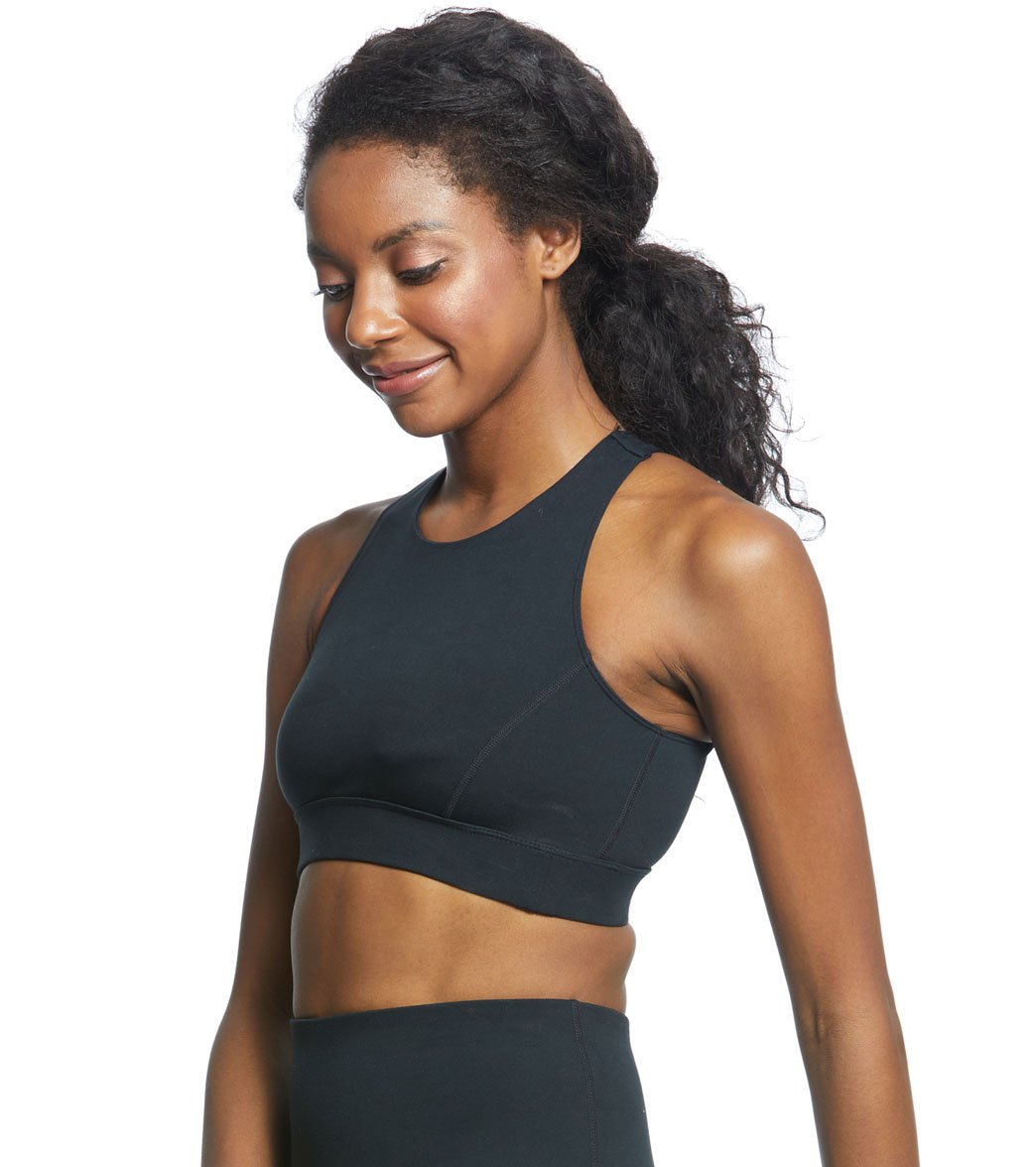 Everyday Yoga Warrior X High Neck Sports Bra Black