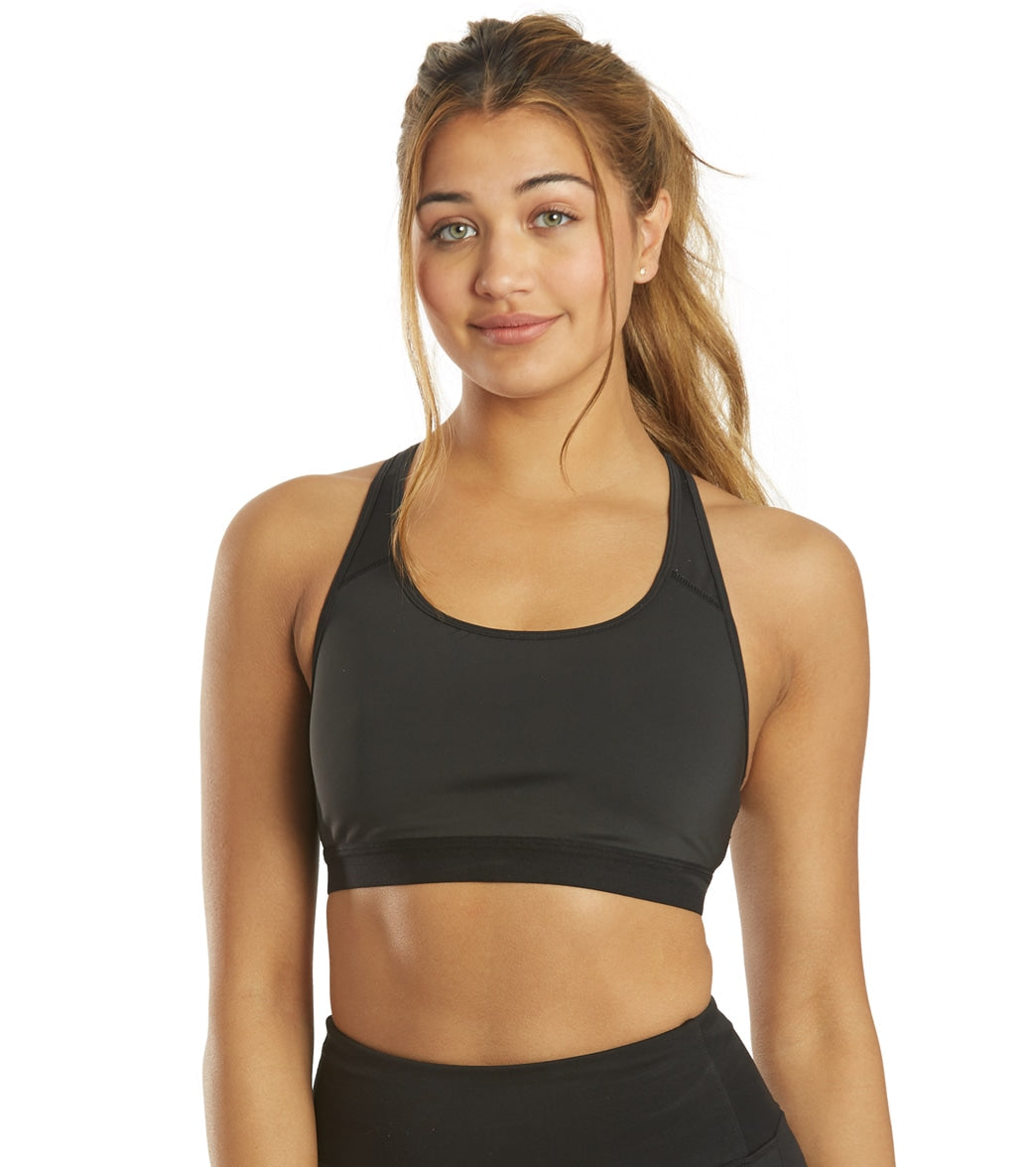 Free People Move Me Yoga Sports Bra Black