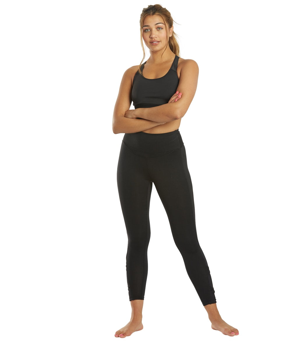 Free People Move Me Yoga Sports Bra Black