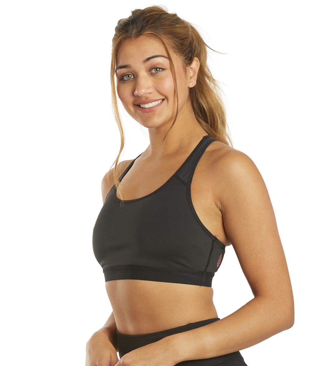 Free People Move Me Yoga Sports Bra Black