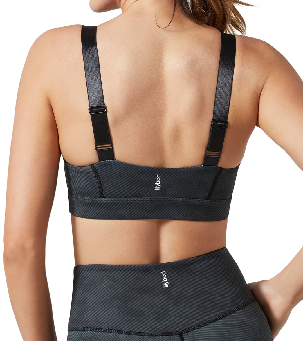 Lilybod Rivaa Yoga Sports Bra Black