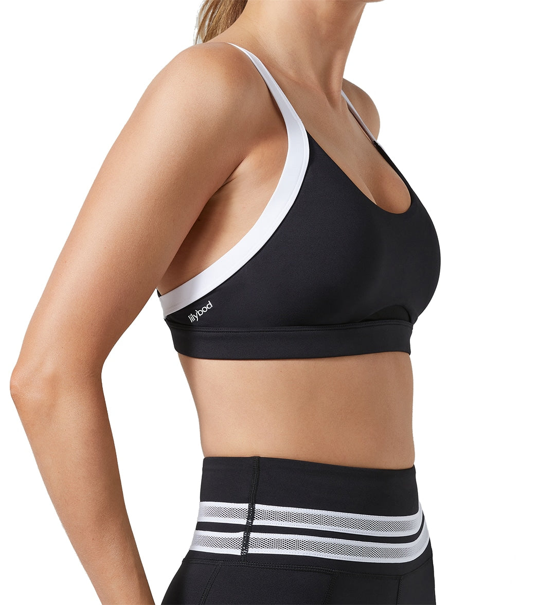 Lilybod Ryann Yoga Sports Bra Black