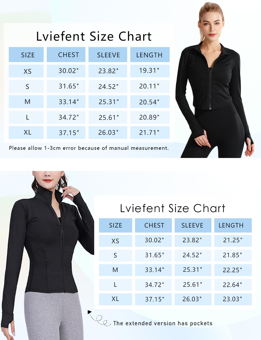 Lviefent Womens Lightweight Full Zip Running Track Jacket Workout Slim Fit Yoga Sportwear with Thumb Holes