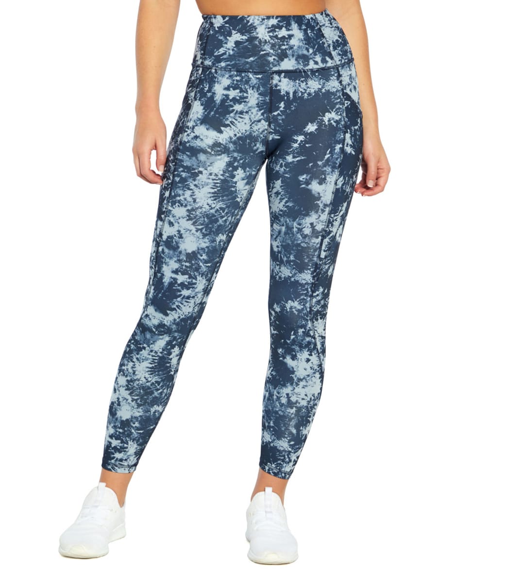 Marika Sia Ankle Legging Tie Dye Punch India Ink