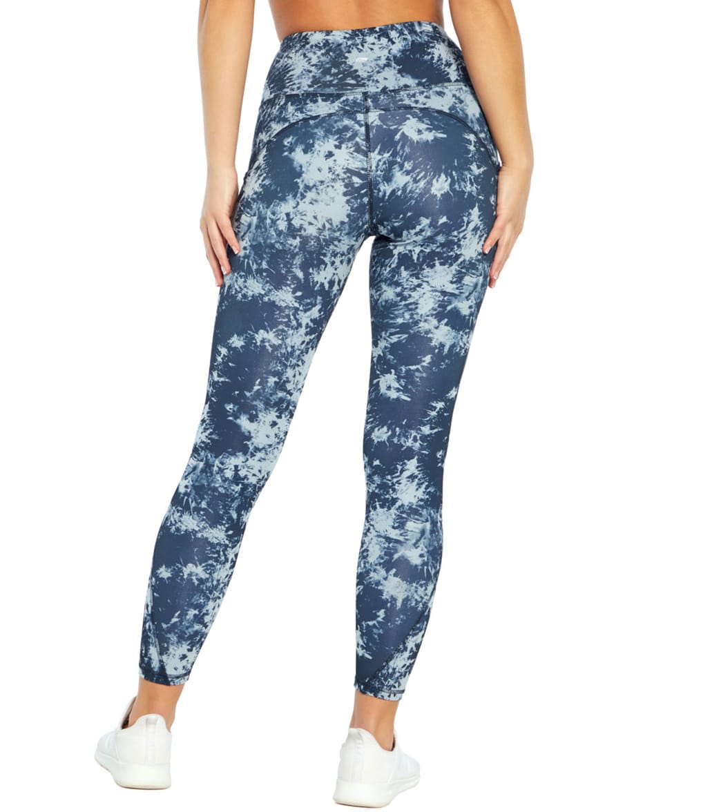 Marika Sia Ankle Legging Tie Dye Punch India Ink