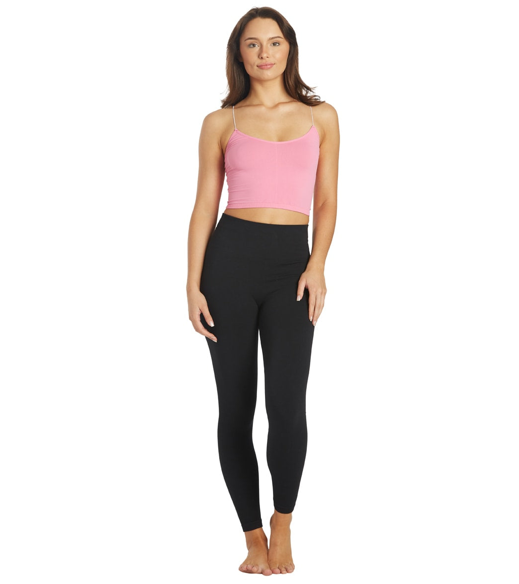 Free People Seamless Skinny Strap Crop Top Aurora