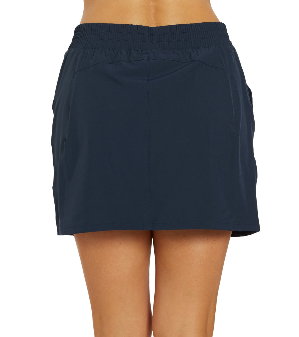 Marika Kira Stretch Woven Skort Navy Blazer