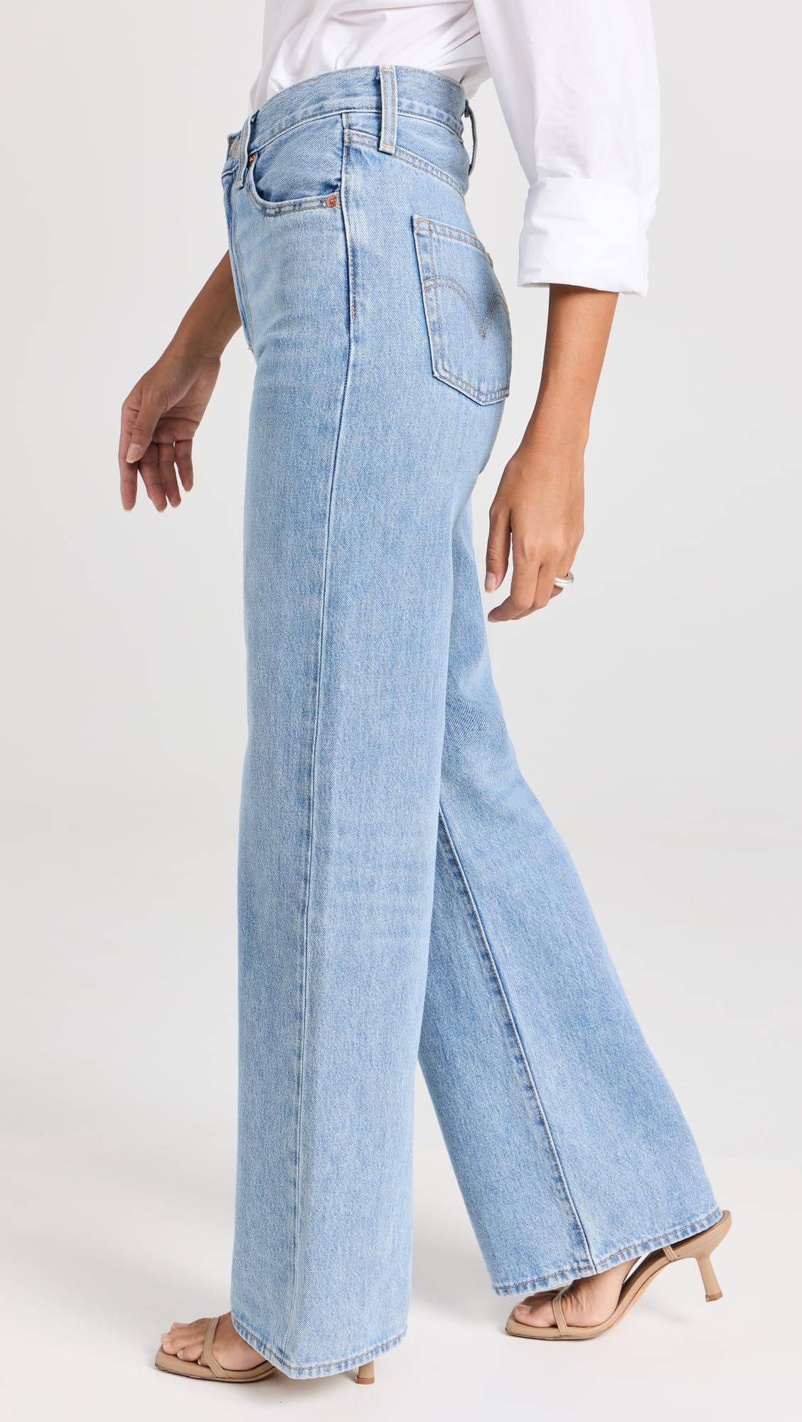 Levi's Women's Ribcage Wide Leg Jeans