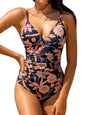 CUPSHE Women's One Piece Swimsuit Tummy Control V Neck Bathing Suits