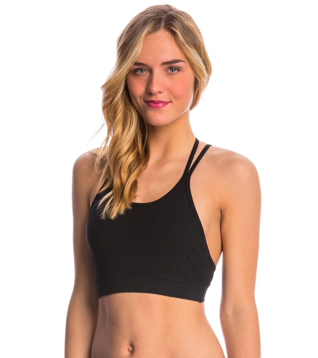 Hard Tail Double Cross Yoga Bra