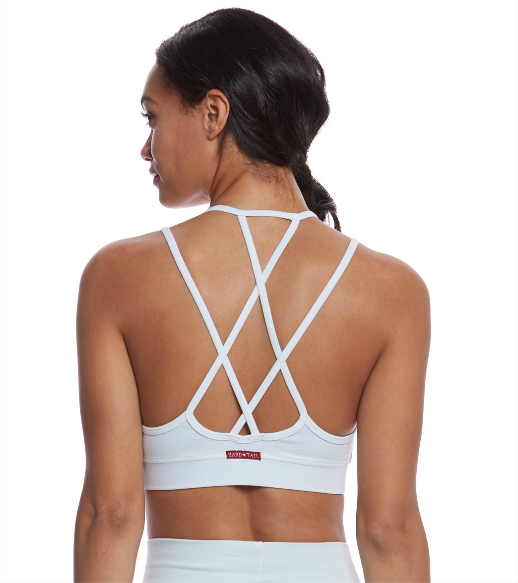 Hard Tail Double Cross Yoga Bra