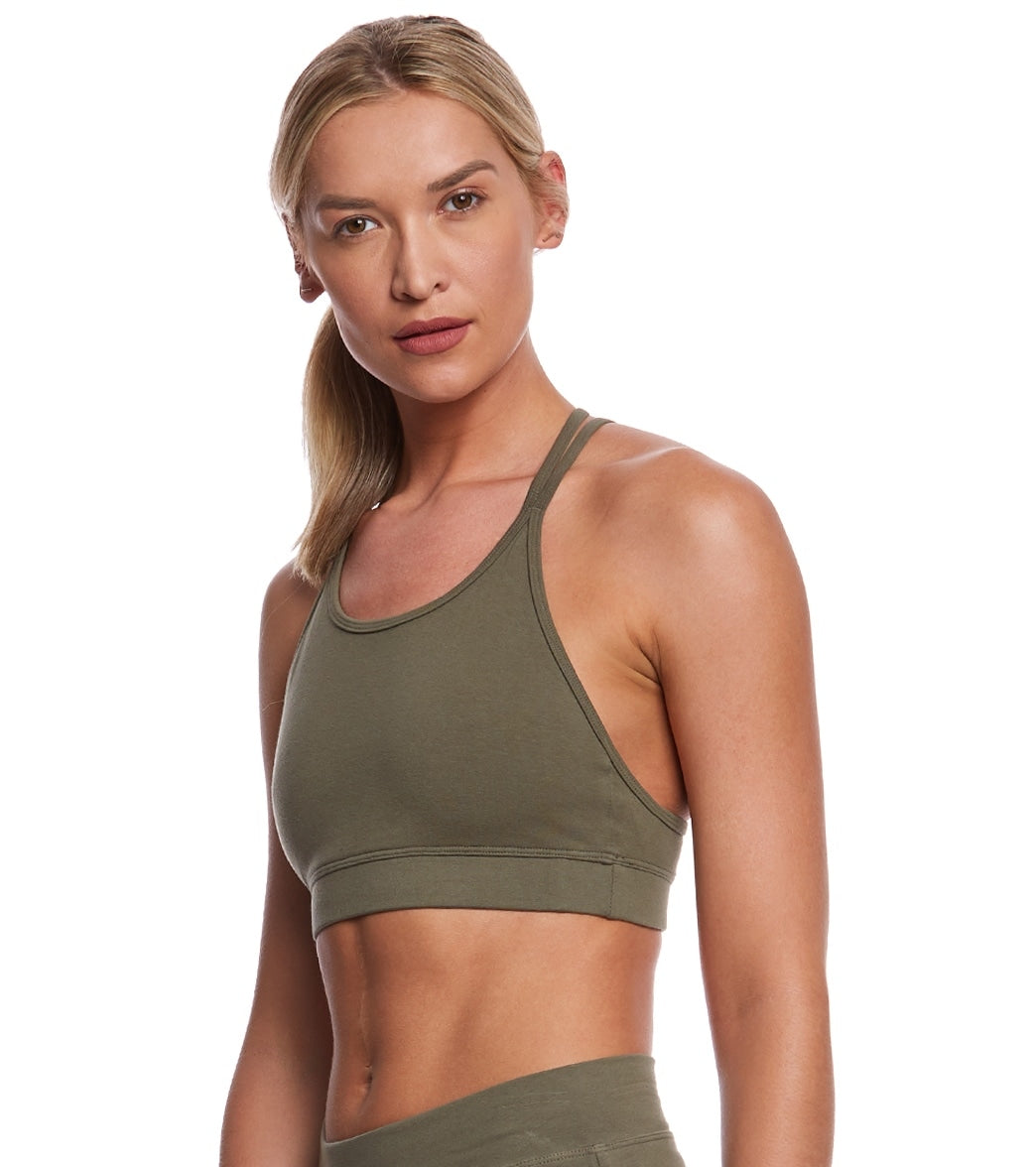 Hard Tail Double Cross Yoga Bra