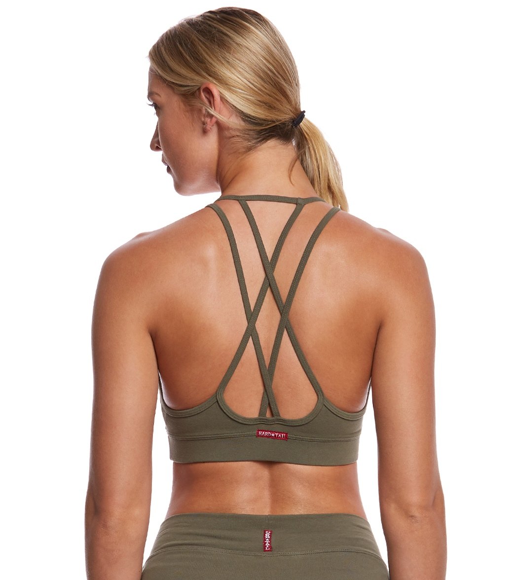 Hard Tail Double Cross Yoga Bra