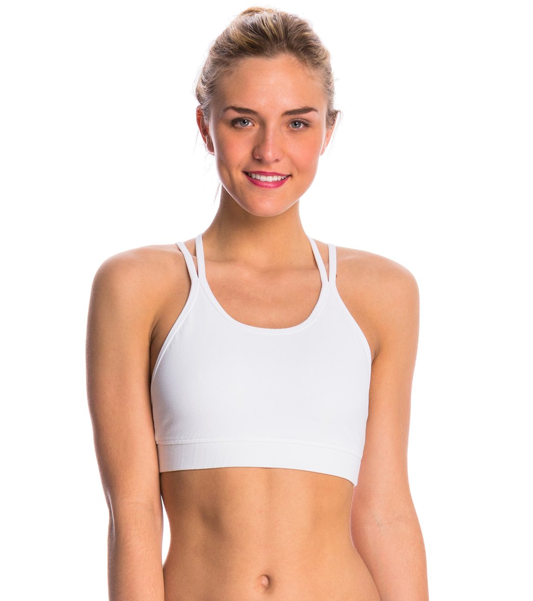 Hard Tail Double Cross Yoga Bra