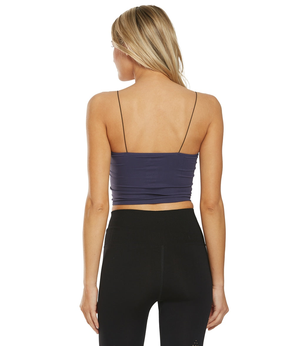 Free People Seamless Skinny Strap Crop Top