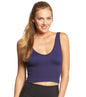 Free People Solid Rib Brami Yoga Crop Top