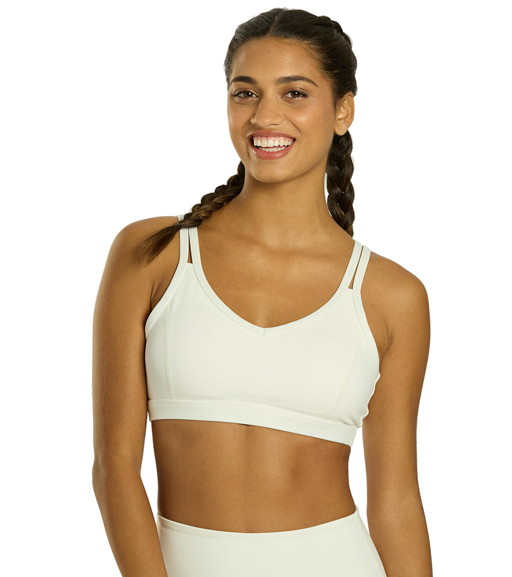 Everyday Yoga Radiant Solid Strappy Back Sports Bra