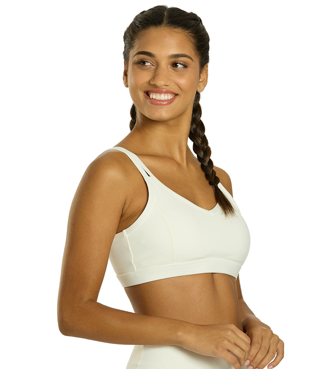 Everyday Yoga Radiant Solid Strappy Back Sports Bra