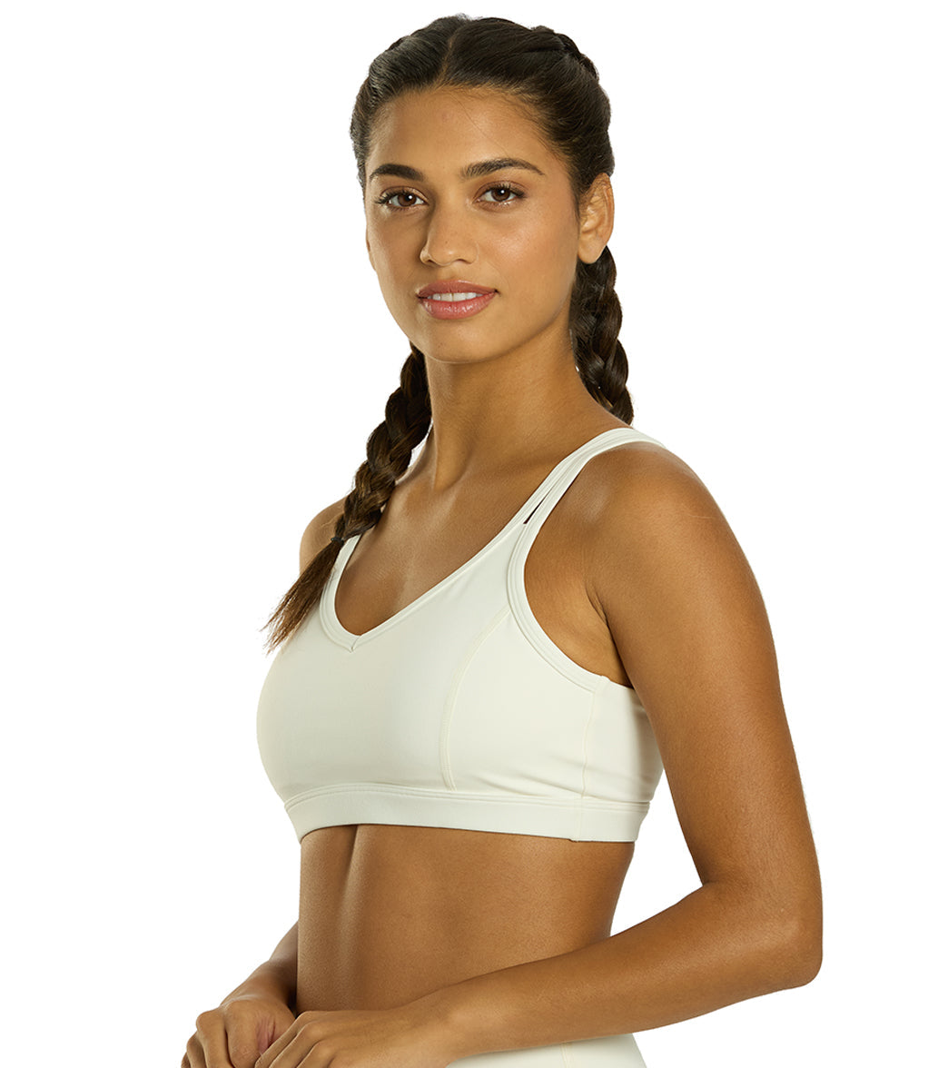 Everyday Yoga Radiant Solid Strappy Back Sports Bra