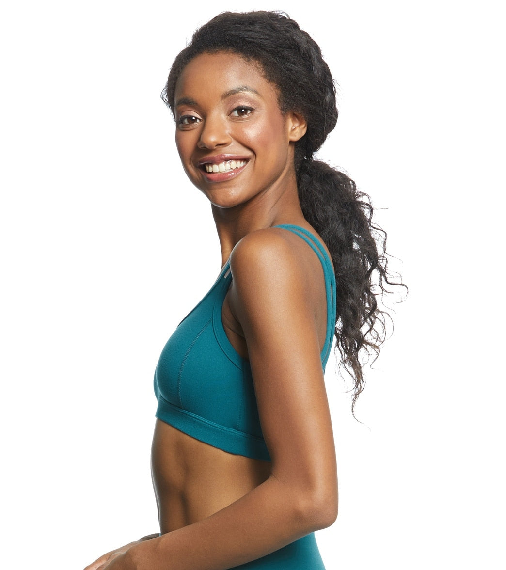 Everyday Yoga Radiant Solid Strappy Back Sports Bra