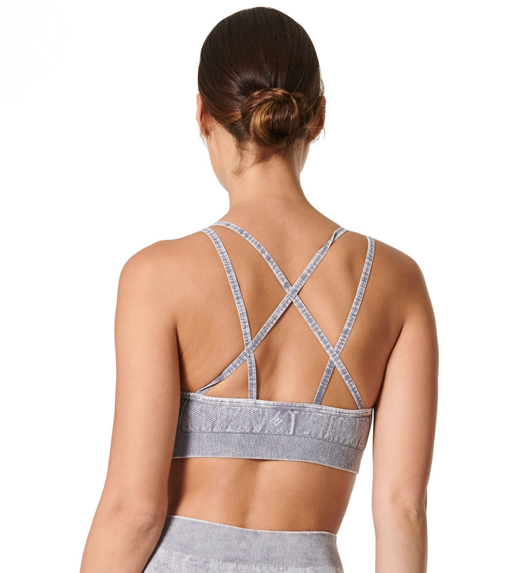 NUX Levitate Seamless Mineral Wash Yoga Sports Bra