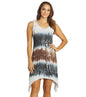 Yak & Yeti Tie Dye Boho Patchwork Dress