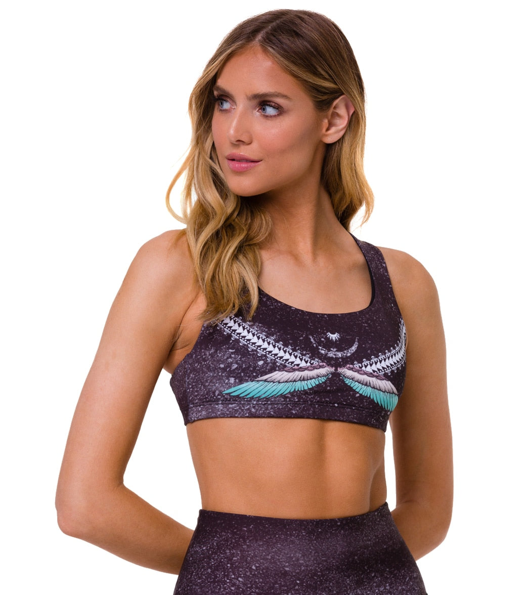 Onzie Graphic Mudra Yoga Sports Bra