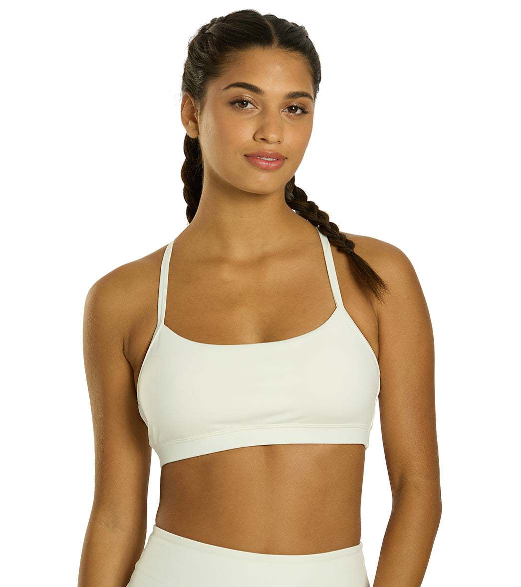 Everyday Yoga Delight Solid Racer Back Sports Bra