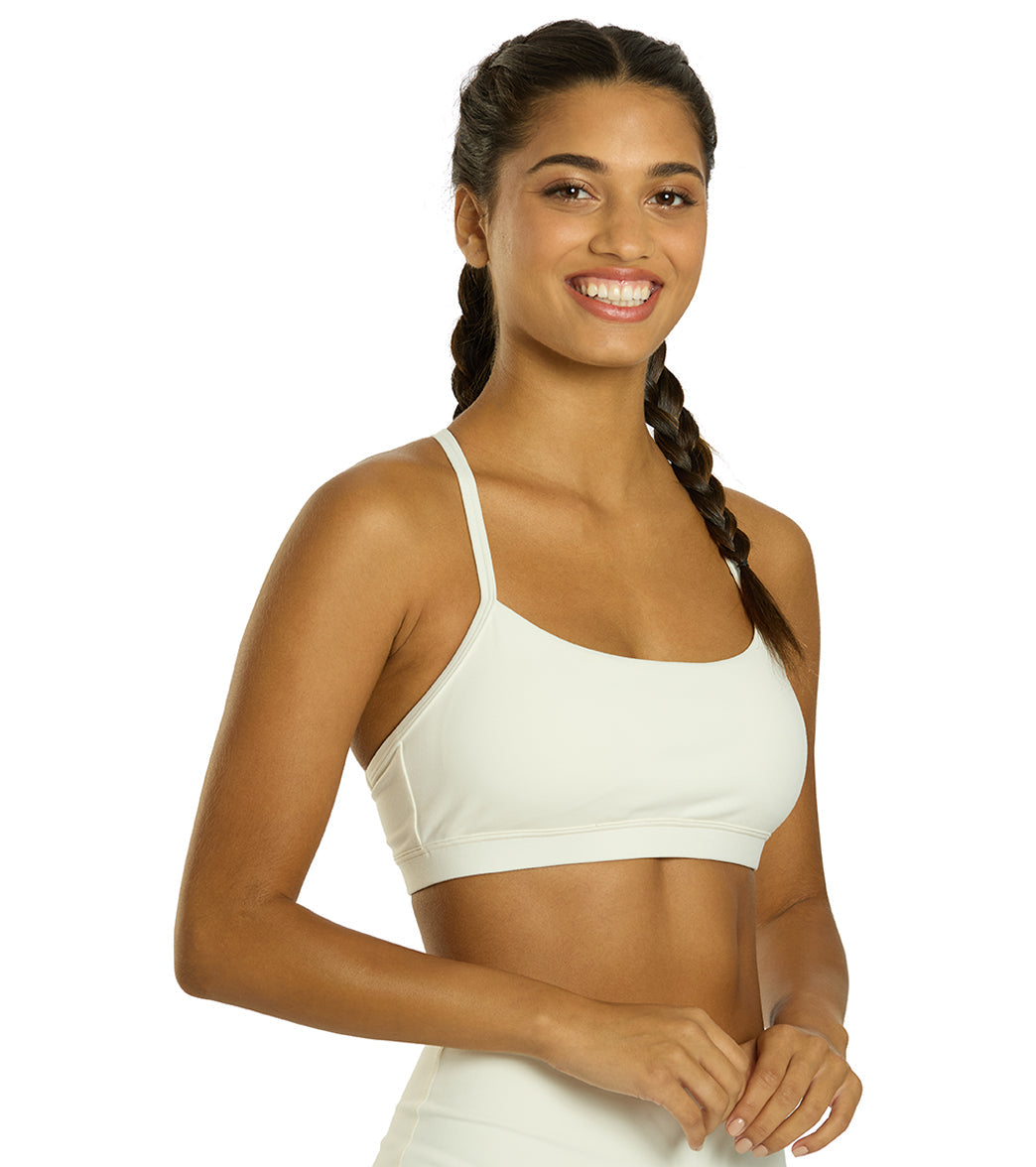 Everyday Yoga Delight Solid Racer Back Sports Bra