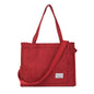 Vintage Casual Corduroy Bags Crossbody Bag Purse for Women Travel Shoulder Bags Handbags Eco Bag